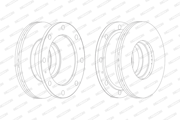 FERODO FCR106A Discofreno