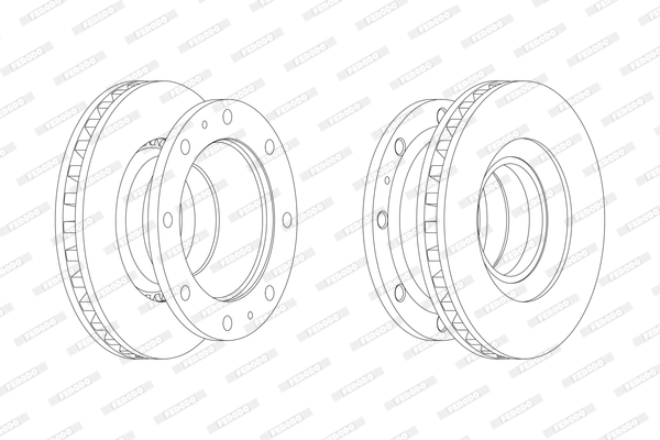 FERODO FCR110A Discofreno