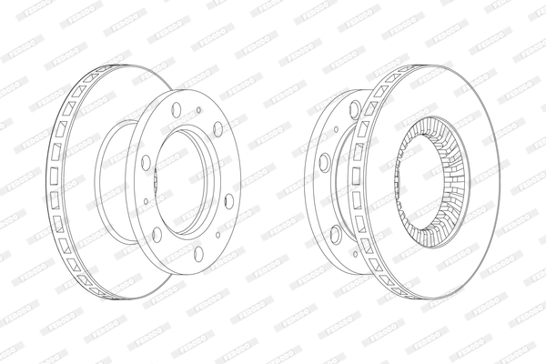 FERODO FCR112A Discofreno