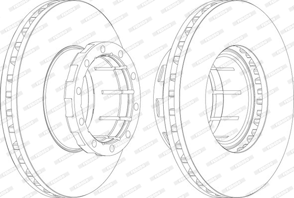 FERODO FCR114A Discofreno