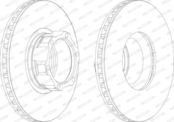 FERODO FCR119A Discofreno