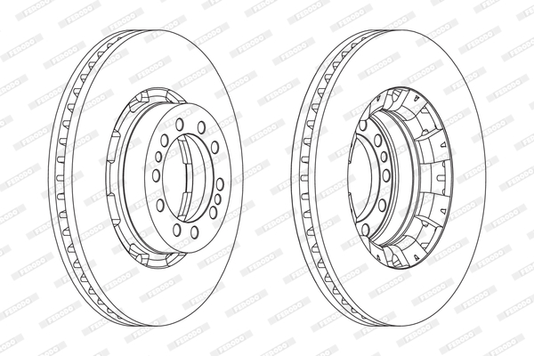 FERODO FCR128A Discofreno