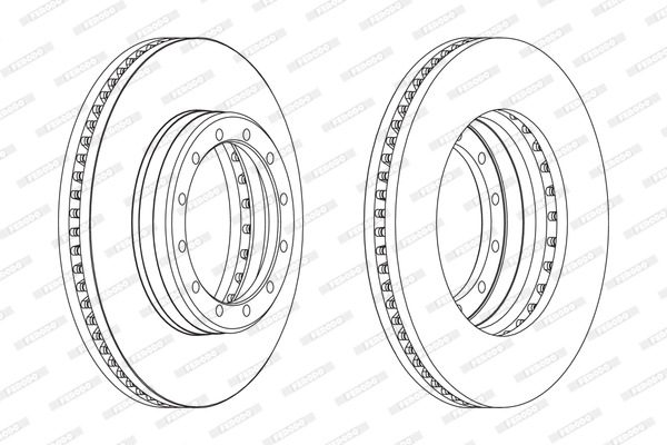 FERODO FCR129A Discofreno