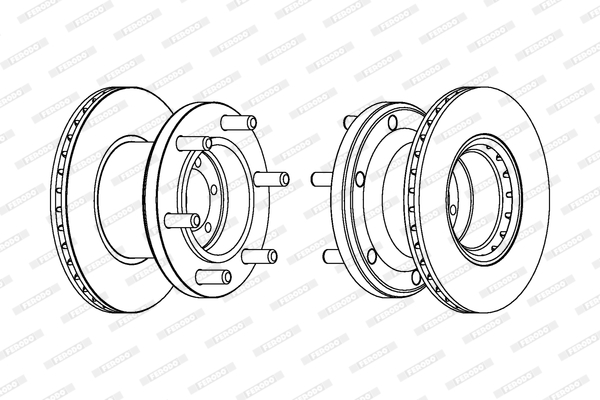 FERODO FCR133A Discofreno