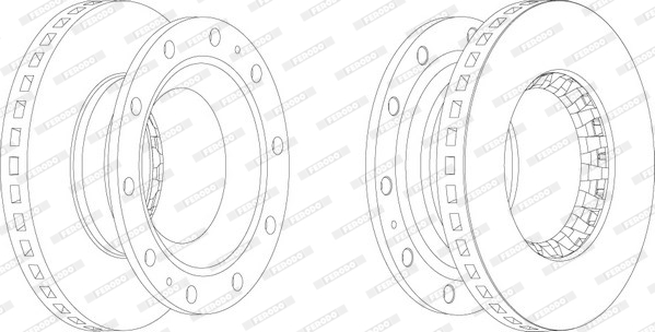 FERODO FCR136A Discofreno