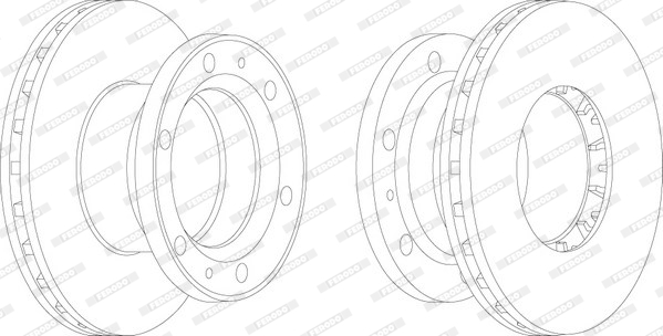 FERODO FCR149A Discofreno