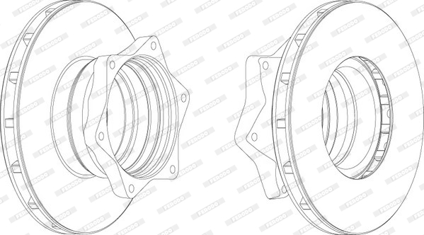 FERODO FCR164A Discofreno