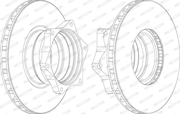 FERODO FCR165A Discofreno