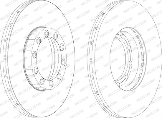 FERODO FCR169A Discofreno