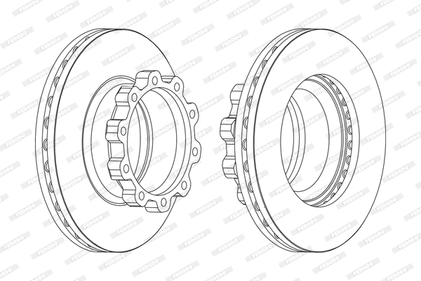 FERODO FCR170A Discofreno