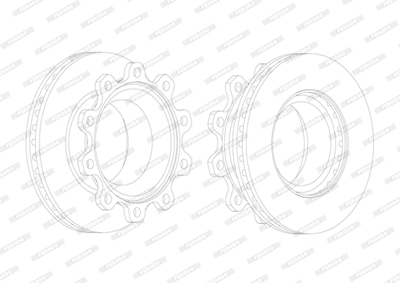 FERODO FCR176A Discofreno