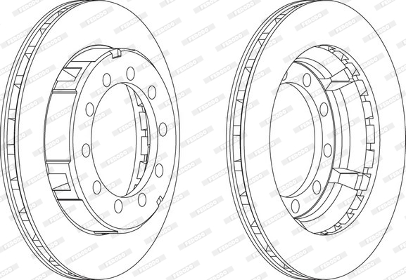 FERODO FCR177A Discofreno