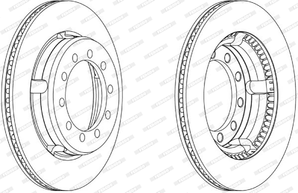 FERODO FCR179A Discofreno