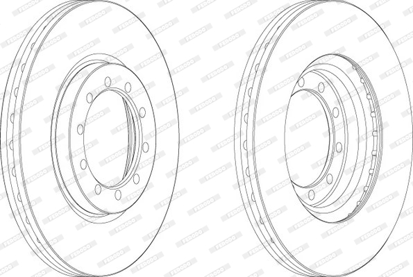 FERODO FCR182A Discofreno