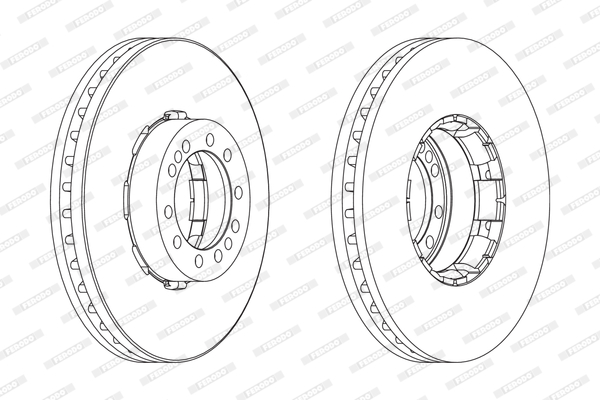 FERODO FCR185A Discofreno