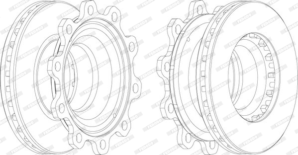 FERODO FCR193A Discofreno