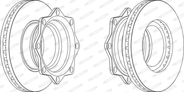 FERODO FCR202A Discofreno