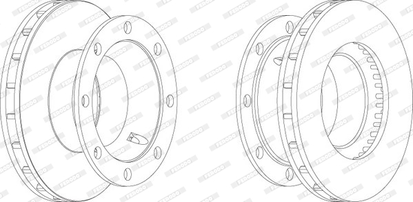 FERODO FCR206A Discofreno