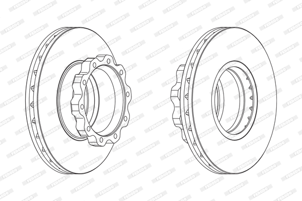 FERODO FCR215A Discofreno