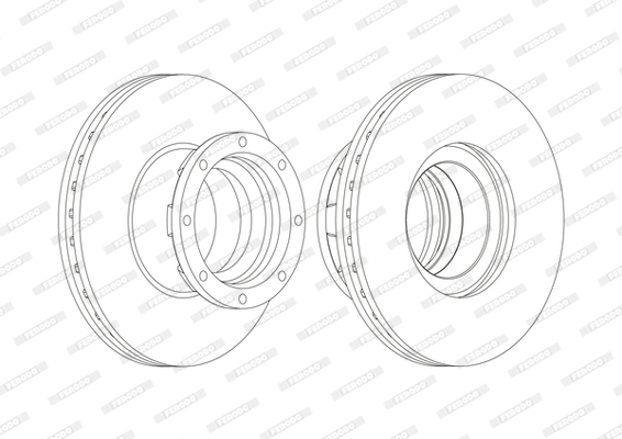 FERODO FCR216A Discofreno