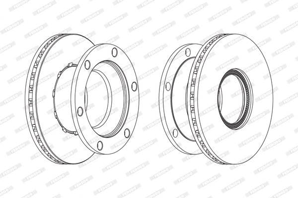 FERODO FCR219A Discofreno