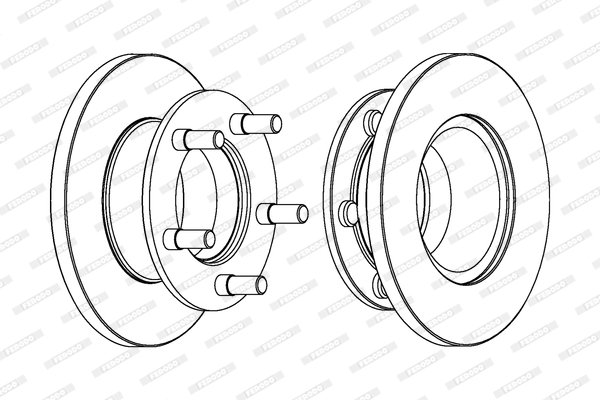 FERODO FCR221A Discofreno