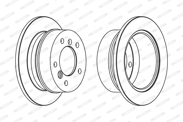 FERODO FCR230A Discofreno