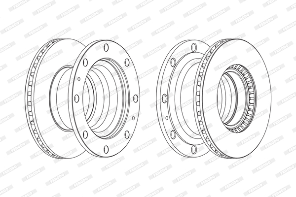 FERODO FCR231A Discofreno