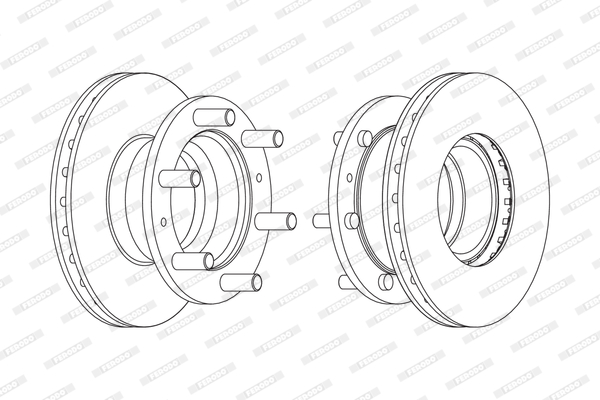 FERODO FCR233A Discofreno