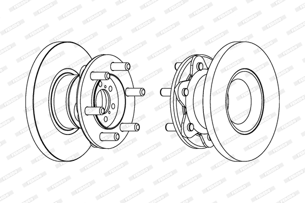 FERODO FCR234A Discofreno