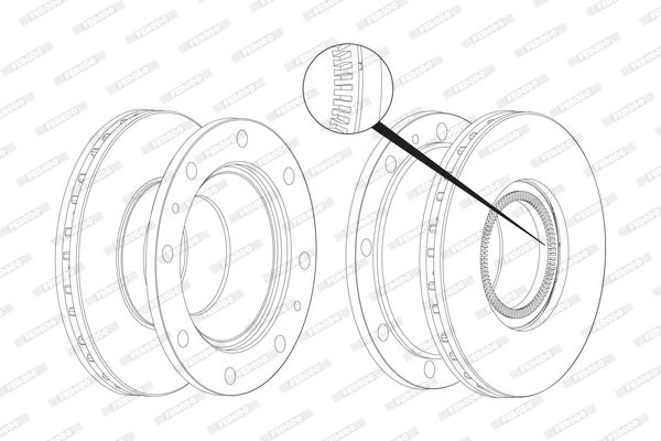 FERODO FCR237A Discofreno