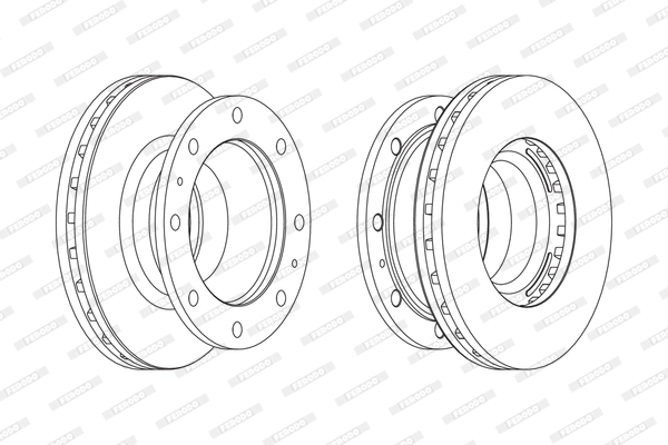 FERODO FCR238A Discofreno