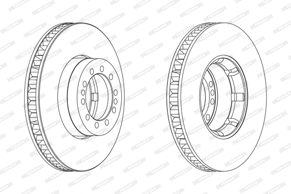 FERODO FCR242A Discofreno