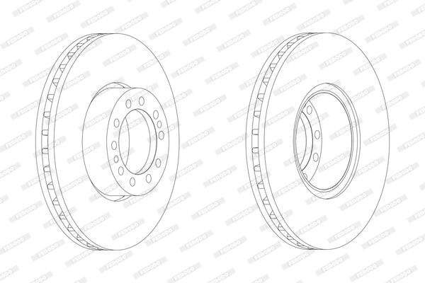 FERODO FCR244A Discofreno