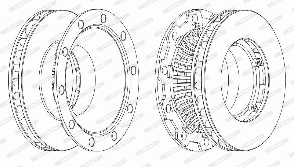 FERODO FCR253A Discofreno