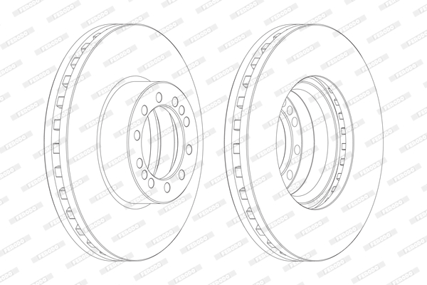 FERODO FCR257A Discofreno