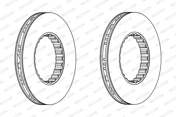 FERODO FCR259A Discofreno