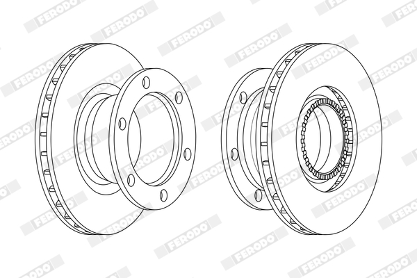 FERODO FCR295A Discofreno