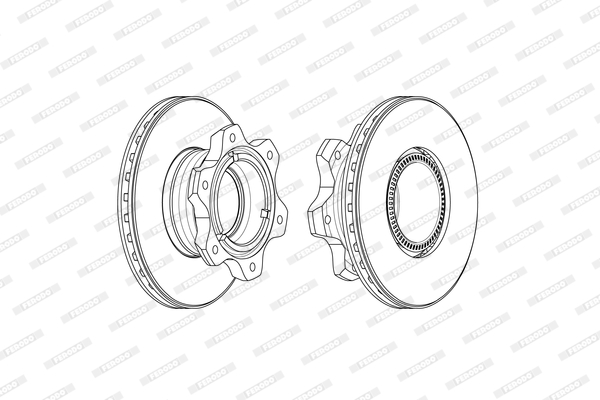 FERODO FCR300A Discofreno