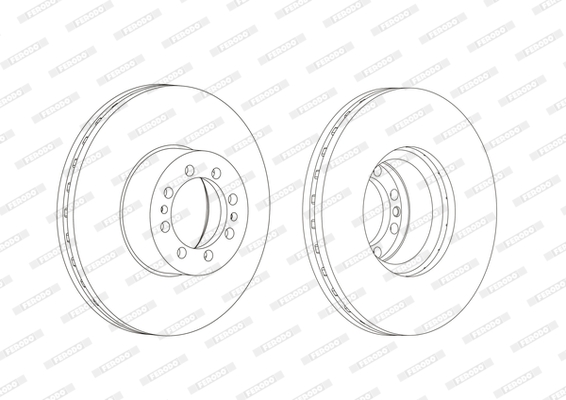 FERODO FCR301A Discofreno