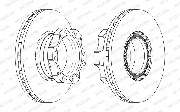 FERODO FCR302A Discofreno