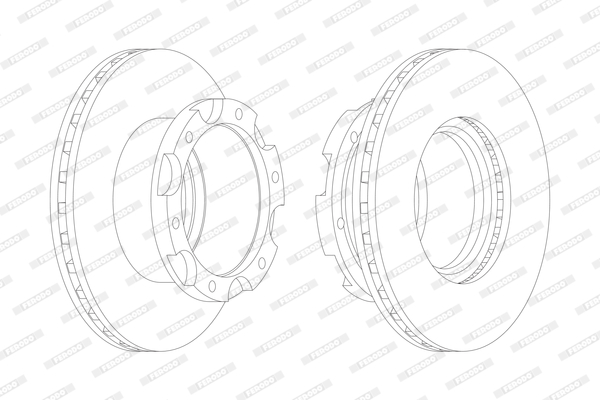 FERODO FCR306A Discofreno