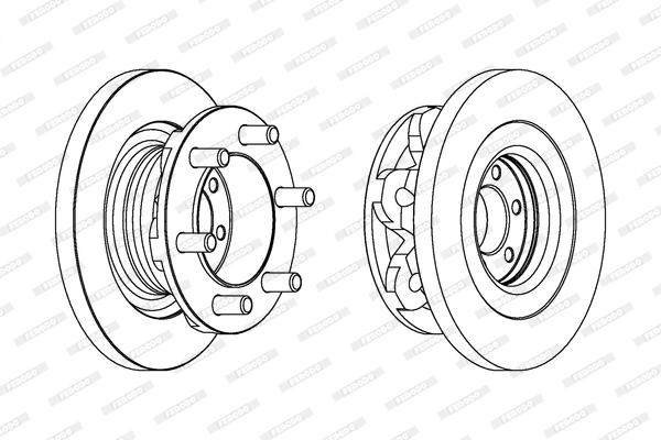 FERODO FCR313A Discofreno