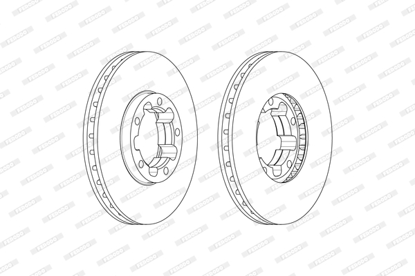 FERODO FCR326A Discofreno