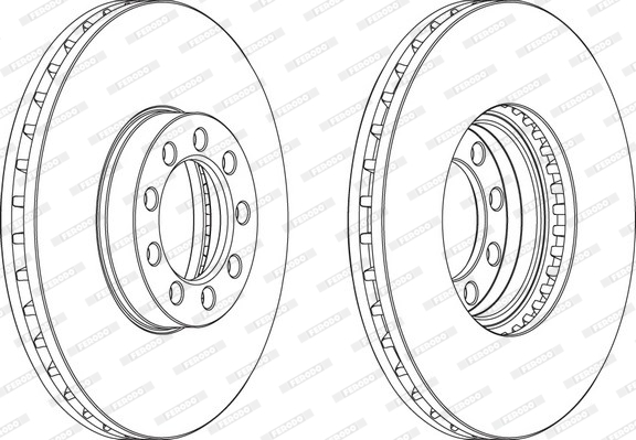 FERODO FCR329A Discofreno