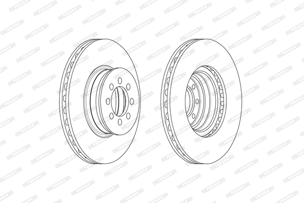 FERODO FCR335A Discofreno