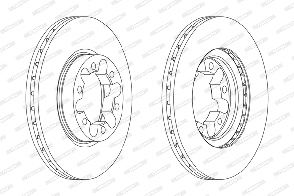 FERODO FCR339A Discofreno