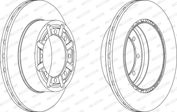 FERODO FCR340A Discofreno