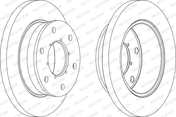 FERODO FCR343A Discofreno