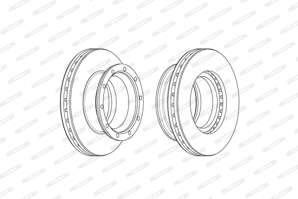 FERODO FCR346A Discofreno